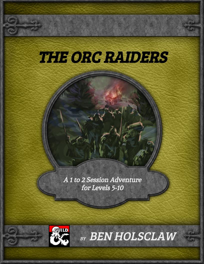 Orc raiders cover image